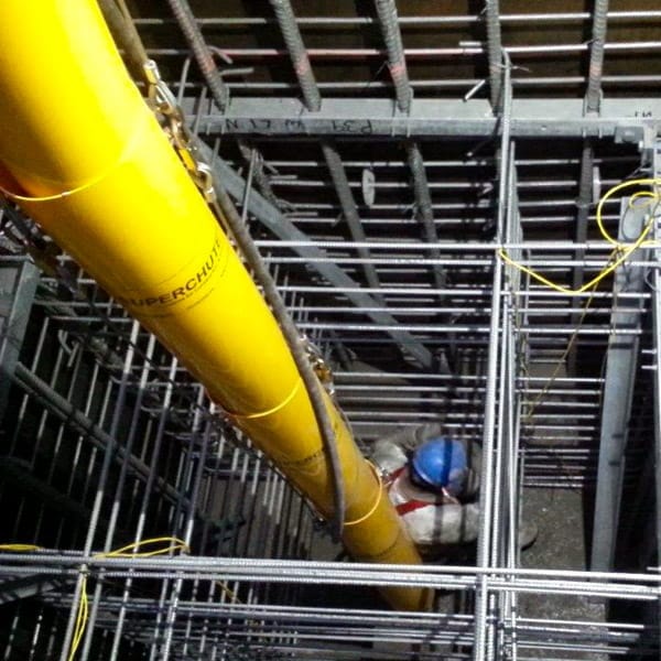 Tremies.ca Using a SlikTremie to complete a deep concrete pour.